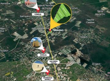Terreno / Lote , Mérida · Terreno en Venta Mérida, Frente a Carretera Mérida - Motul, Para Constructores