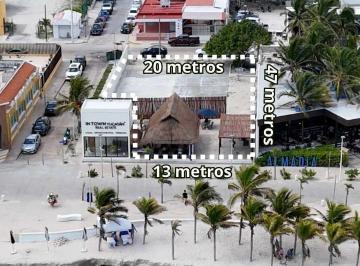 Terreno / Lote · 20 Estacionamientos · Terreno en Renta en El Malecón de Progreso, Frente Al Mar
