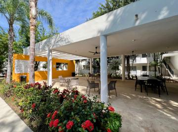 Departamento Venta 60m² de 2 habitaciones · Departamento de 2 Recámaras Semiamueblado en Venta en Playa del Carmen, Paseo de Los Olivos