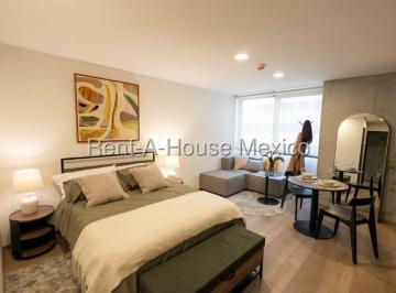 Departamento de 1 habitación, Cuauhtémoc · Loft en Renta Sin Muebles, Muy Cerca de Reforma en La Col. San Rafael, 37 m². 26 - 2237ep