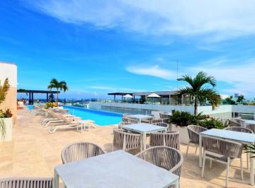 Departamento de 2 habitaciones, Solidaridad · Departamento Amueblado con Vista Al Mar en Venta, Centro de Playa del Carmen