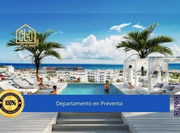 Departamento · 58m² · 2 Recámaras · 1 Estacionamiento · Oportunidad Departamento Boutique en El Corazón de Playa del Carmen