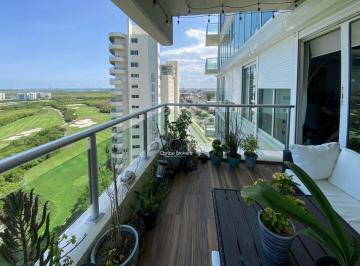 Departamento · 150m² · 3 Recámaras · 2 Estacionamientos · Departamento en Isola con Vista Al Campo de Golf Puerto Cancún