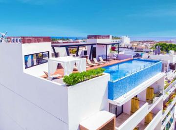 Departamento de 1 habitación, Solidaridad · Departamento con Vista Parcial Al Mar en Venta, Centro, Playa del Carmem