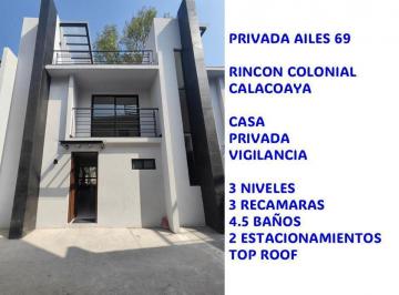 Casa · 200m² · 3 Recámaras · 2 Estacionamientos · Venta Casa en Privada Ailes 69 Rincón Colonial Atizapán Estado de México