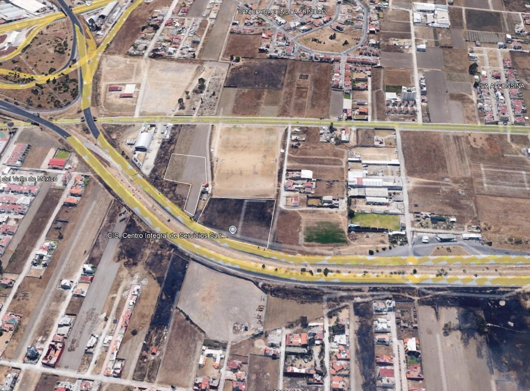 Terreno de 3,364 m&sup2;