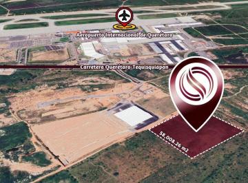 Terreno comercial , Colón · 5.8 Hectáreas Uso de Suelo Industrial, Frente Al Aeropuerto de Querétaro