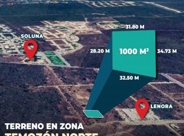 1 · Terreno en Venta Ideal Para Desarrollo en Temozon Norte Merida