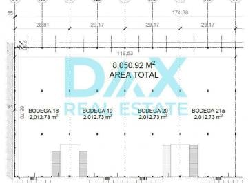 Nave industrial · 2012m² · Renta de Bodega Industrial en Prol. Ruiz Cortinez Guadalupe N. L.