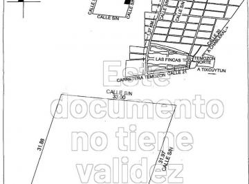 Terreno / Lote · 1023m² · Terreno en Venta en Temozon Norte de 1,022 m² - (4)