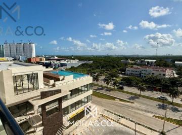 Departamento · 45m² · 1 Recámara · 2 Estacionamientos · Estudio a Estrenar en Venta en San Francisco Condos, Sm 11