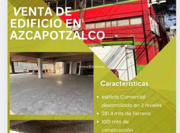 Edificio , Azcapotzalco · Venta de Edificio en San Sebastian, Azcapotzalco