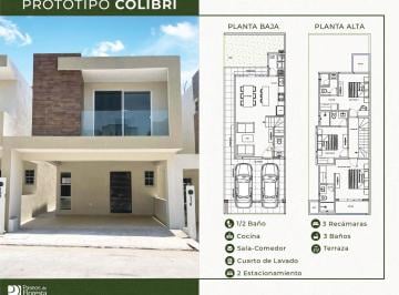 Casa · 152m² · 3 Recámaras · 2 Estacionamientos · Casa - Tampico Altamira