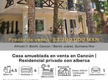 Casa en condominio · 238m² · 4 Recámaras · 1 Estacionamiento · Casa en Condominio - Alfredo V. Bonfil
