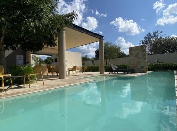 Casa en condominio · 131m² · 3 Recámaras · 2 Estacionamientos · Venta Casa 3 Recámaras con Jardín y Amenidades Cumbres Novonorte Conkal