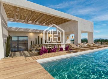 Departamento · 20m² · 1 Recámara · En Venta Suite en Tulum de 1 Habitación y 1 Baño Regaderas, Baño, Asadores, Wi - Fi Área Común