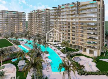 Departamento · 108m² · 2 Recámaras · 2 Estacionamientos · Departamento 2 Habitaciones en Huayacan Cancún con Amenidades Tipo Resort