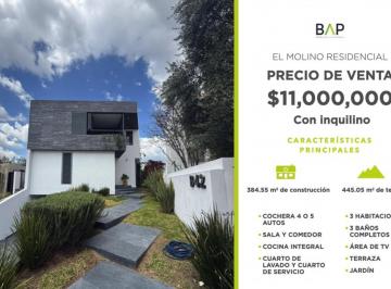 Casa de 3 habitaciones, León · Casa con 445 m² de Superficie de Terreno y 3 Recámaras en Venta en Residencial El Molino