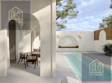 Villa · 132m² · 3 Recámaras · 2 Estacionamientos · Venta de Villas 3 Habitaciones, Amplias con Alberca en Tulum.