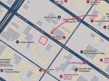 Terreno / Lote · 200m² · Terreno en Venta y en Renta en La Calle 50 Norte y 5ta Av