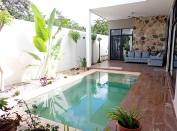 Casa · Casa Eresidencia de un Piso en Privada Zona Country Clubn Pueblo Chablekal