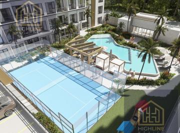 Departamento · 41m² · 1 Recámara · Departamento en Venta de 1 Habitación en Playa del Carmen Acepta Airbnb