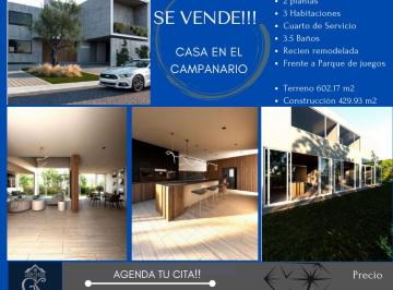 Casa de 3 habitaciones, Querétaro · En Venta. Casa en El Campanario
