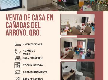 Casa de 4 habitaciones, Corregidora · Venta de Casa en Cañadas del Arroyo