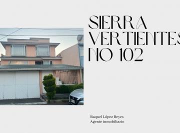 Casa de 3 habitaciones, Toluca · Sierra Vertientes No 102