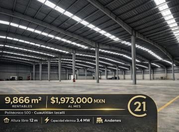 Nave industrial , Cuautitlán · Bodega Industrial en Cuautitlan Izcalli