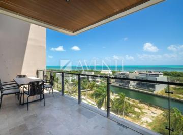 Departamento de 3 habitaciones, Benito Juárez · Departamento en Renta, Allure, Puerto Cancún