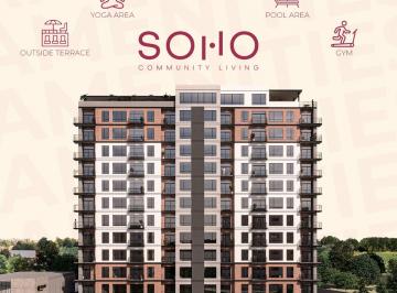 Departamento de 2 habitaciones, Zapopan · Soho Residence
