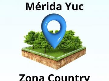 Terreno / Lote , Mérida · Terreno en Venta en La Zona Country Fuera de Privadas, Muy Cerca de La Anahuac