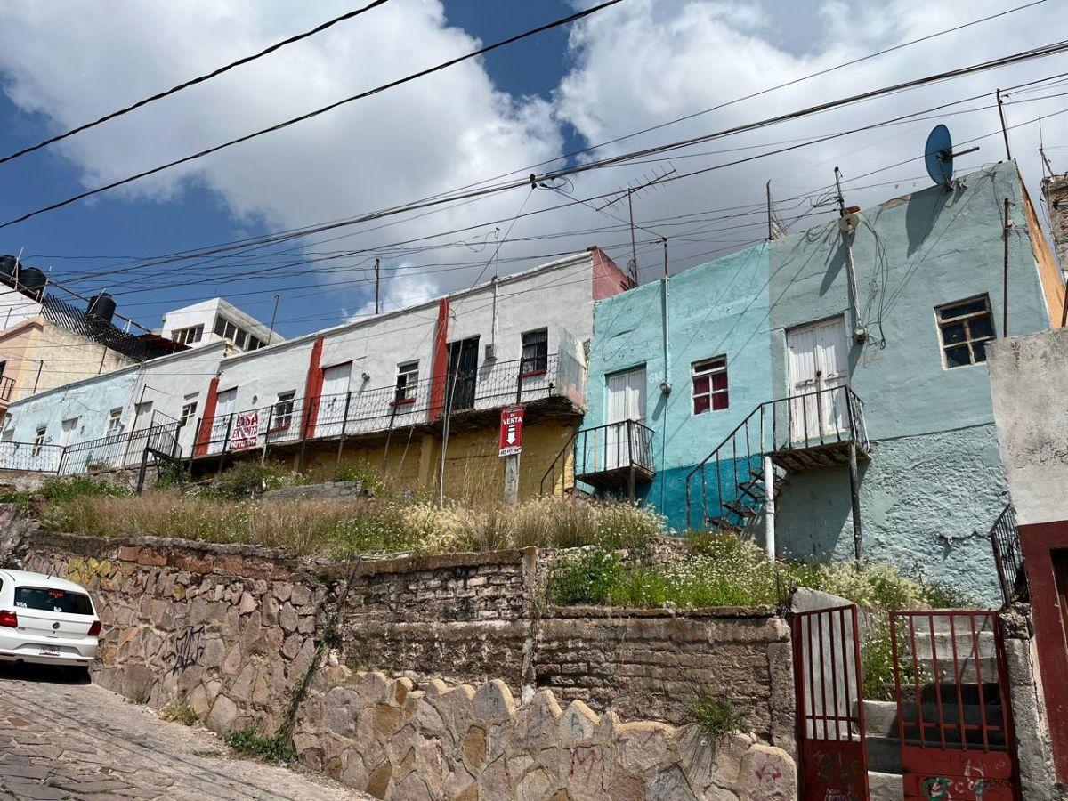 Venta Cuadra de Viviendas 1a del Tanquecito Centro de Zacatecas Oportunidad de Negocio 540 m&sup2;