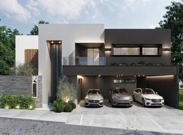 Casa · 364m² · 4 Recámaras · 3 Estacionamientos · Casa en Venta Bosques de Las Misiones, El Yerbaniz, Santiago