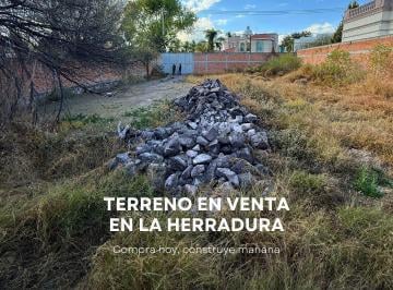 Terreno / Lote · 999m² · Terreno en Fraccionamiento Campestre La Herradura