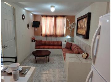 Departamento · 50m² · 1 Recámara · Amueblado Para Una Persona o Pareja en Col Jardin
