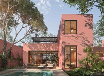 Casa en condominio · 186m² · 4 Recámaras · 1 Estacionamiento · Casa Cerca de La Playa en Komunah San Crisanto, Yuc.