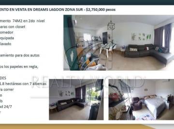 Departamento · 74m² · 2 Recámaras · - Dv Departamento en Venta en Cancún Centro