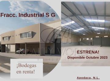 Terreno / Lote · 2160m² · - Br Nave Industrial / Bodega en Renta en Apodaca, N. L.