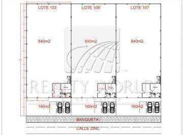 Terreno / Lote · 840m² · - Br Nave Industrial / Bodega en Renta en Industrial Santa Catarina, N. L.