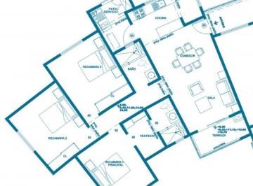 Departamento de 3 habitaciones, Apodaca · Venta Departamento, Apodaca Nl, Crysta Lagoons