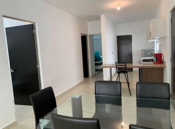 Departamento de 3 habitaciones, Cancún · Renta Departamento Semi Amueblado con Alberca y Seguridad