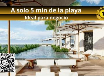 Departamento · 65m² · 1 Recámara · Departamento en Venta de 1 Habitacion en Playa del Carmen con Gimnasio Seguridad 24/7