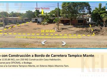 Terreno / Lote · 1135m² · Terreno en Venta. Esteros, Tamaulipas