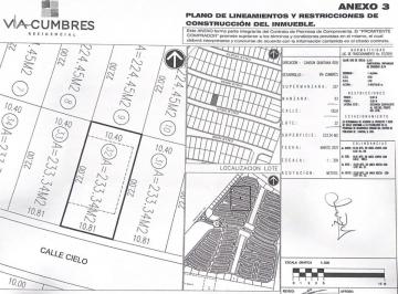 Terreno / Lote · 233m² · Terreno Vía Cumbres