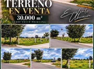 Terreno / Lote , Toluca · Terreno en Venta 30,000 m² Metepec Sobre Calle Principal
