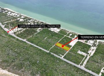 Terreno / Lote , Dzemul · Terreno en Kilometro 32 Playa San Benito con Excelentes Medidas Para Contruir