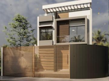 Casa · 180m² · 3 Recámaras · 2 Estacionamientos · Lomas de La Rioja, Casa en Venta de 3 Recámaras en Esquina con Rooftop