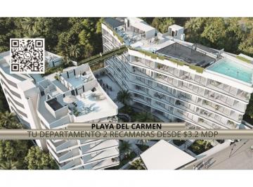 Departamento · 89m² · 2 Recámaras · 1 Estacionamiento · Departamento 2 Recamaras/ Preventa/ Zona Crecimiento Playa del Carmen /plusvalia.